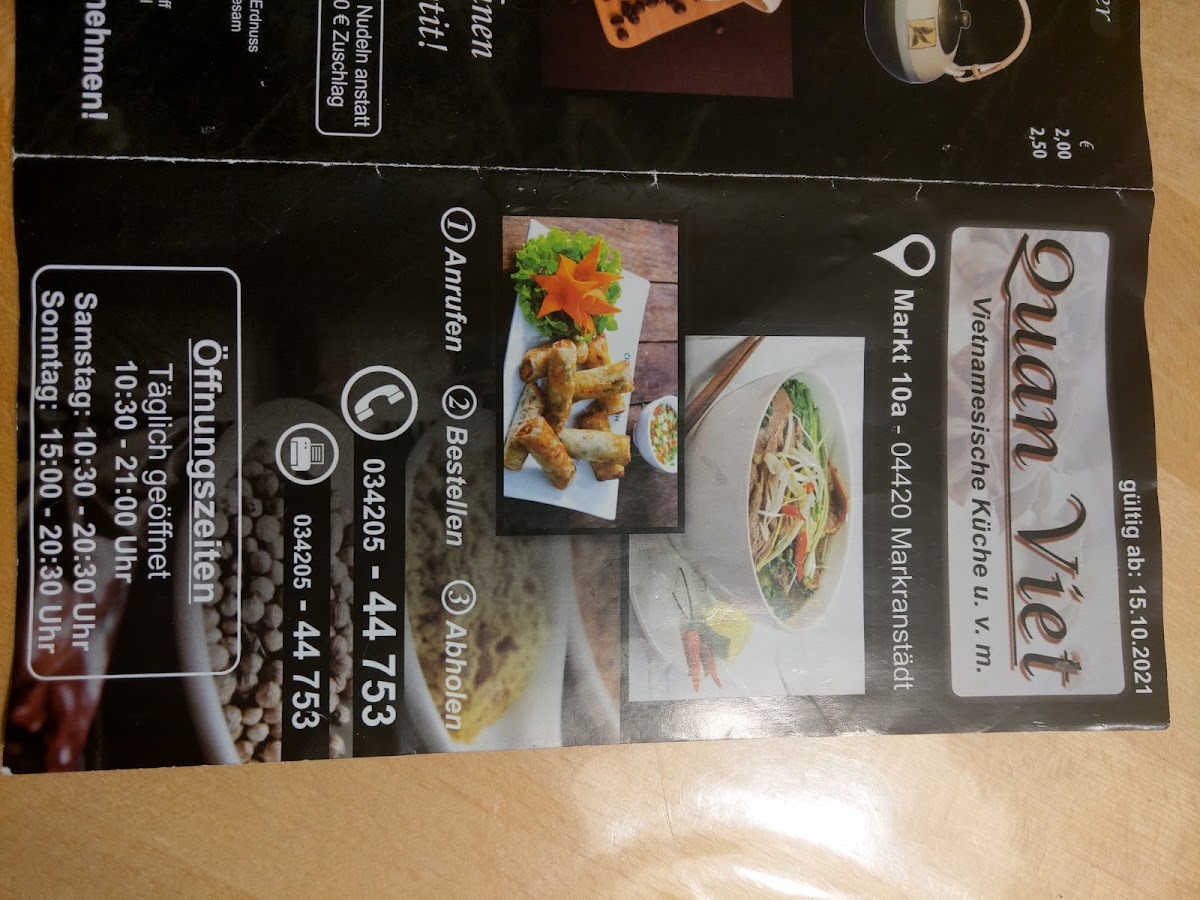 Menu Bistro Quan Viet-9